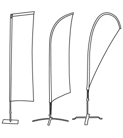 Banderas portátiles