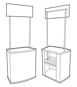 Mostradores Portátiles 