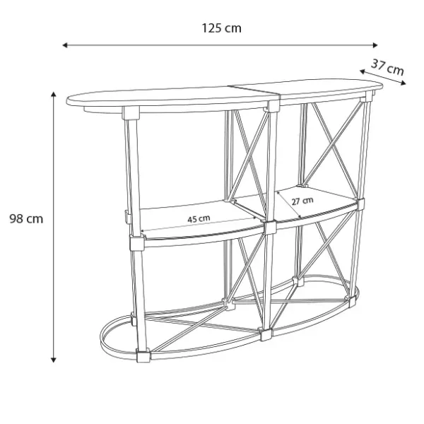Mostrador Magnético medidas