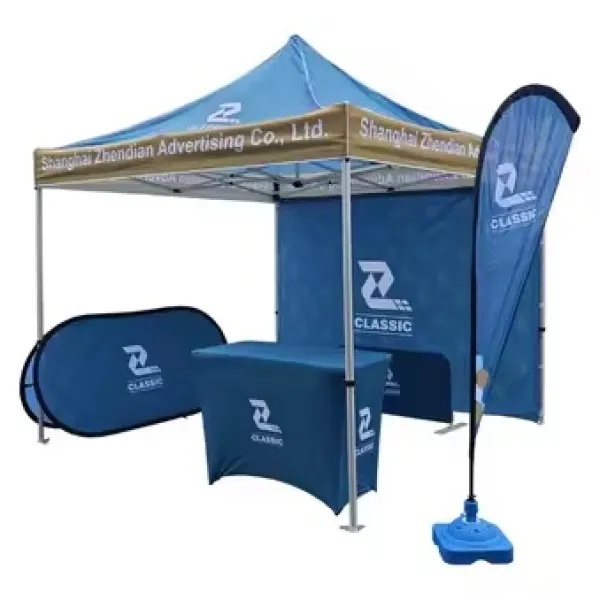 Bandera publicitaria Gota