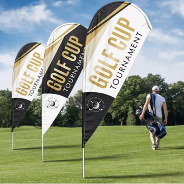 Bandera publicitaria Gota