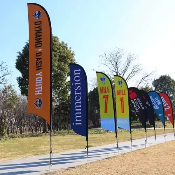 Bandera publicitaria Vela