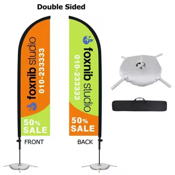 Bandera publicitaria Vela