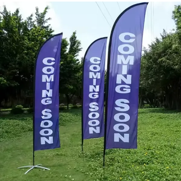 Bandera publicitaria Vela