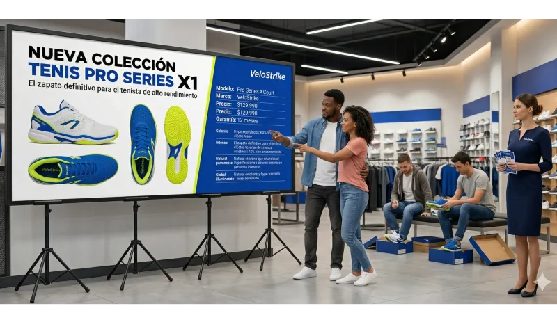 trípodes que impactan y transmiten calidad